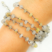 Golden Rutile Oxidized Wire Chain.